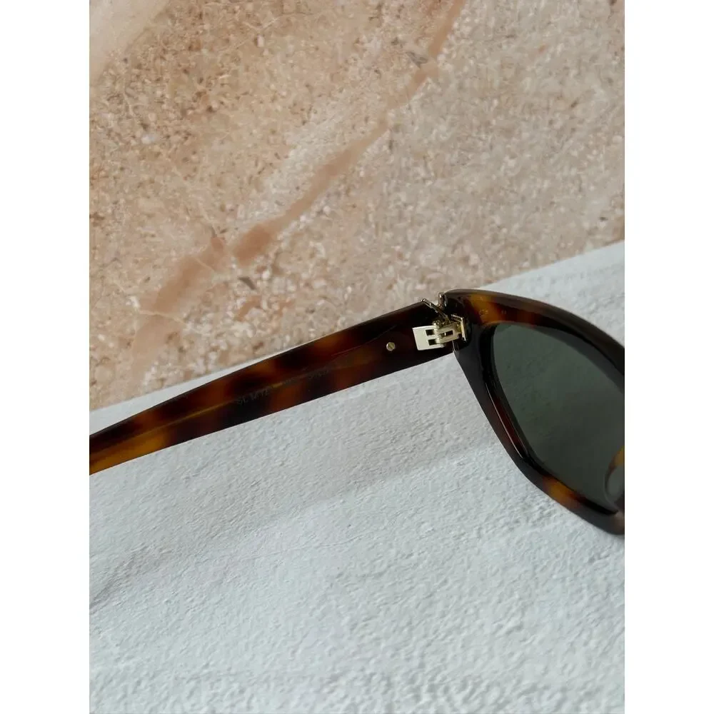 NEW Saint Laurent SL M126 Sunglasses in Havana Brown